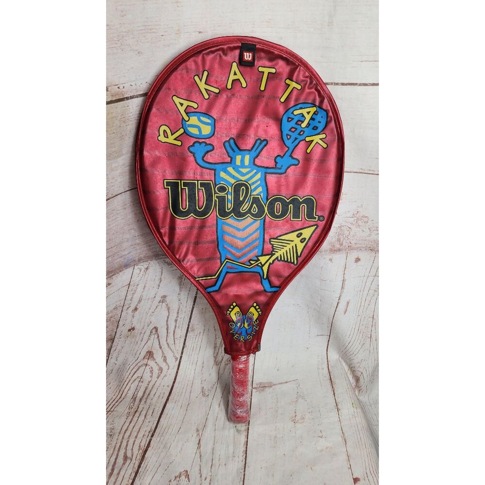 Wilson Rak Attack Junior Tennis Racket - Picture 12 of 14